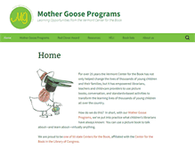 Tablet Screenshot of mothergooseprograms.org